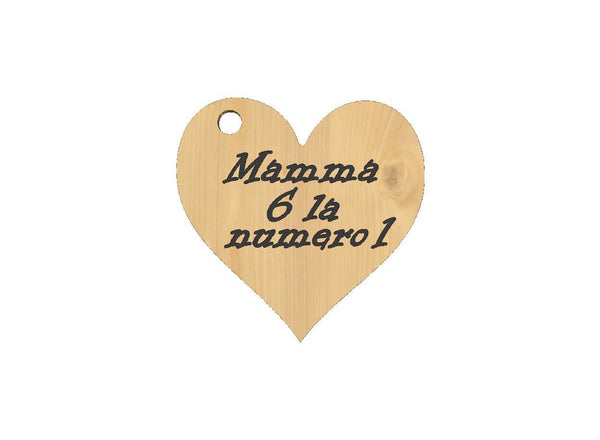 TAGLIERE DECORATIVO legno Festa della mamma REGALO Compleanno personal –  Shop Ricomincio da tre